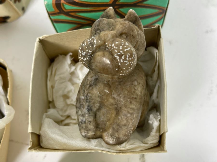 (5) Russian Carved Stone Figurines [Photo 5]