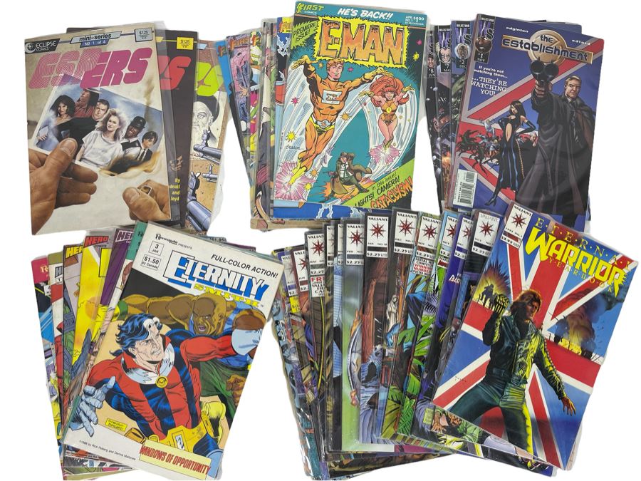 Collection Of Vintage Comic Books