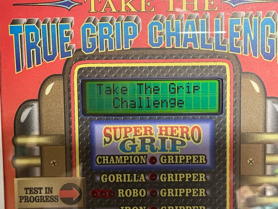 Coin-Operated Love Meter And True Grip Challenge Machines With Metal Stand Working Battery Operated [Photo 12]