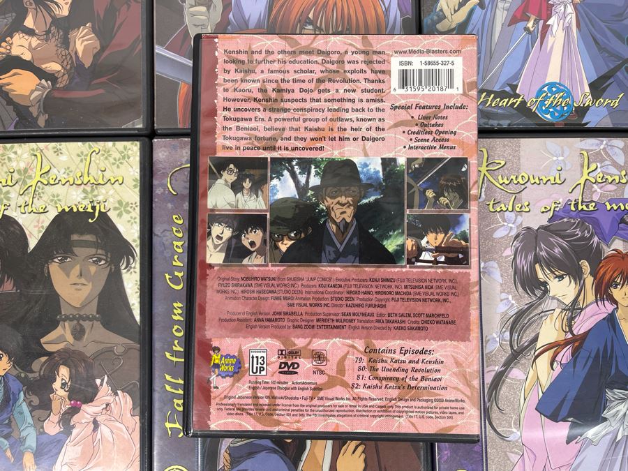 (11) Rurouni Kenshin Manga DVDs [Photo 9]