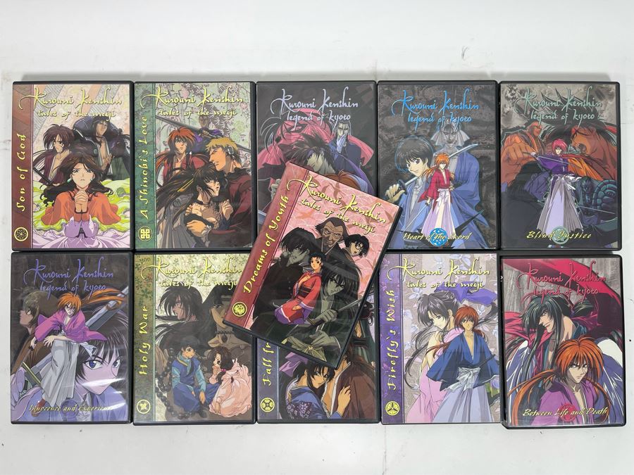 (11) Rurouni Kenshin Manga DVDs [Photo 2]