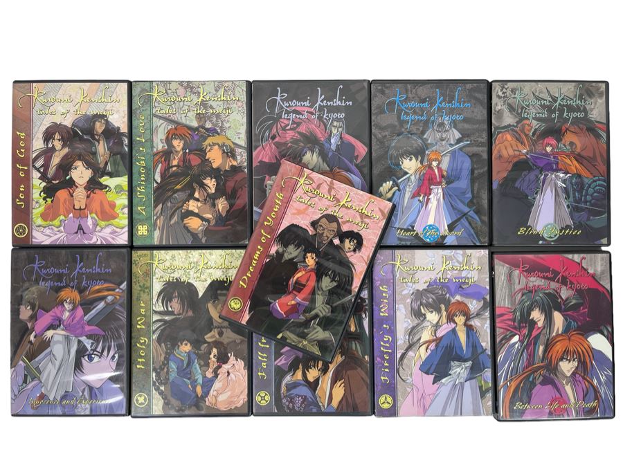 (11) Rurouni Kenshin Manga DVDs [Photo 1]