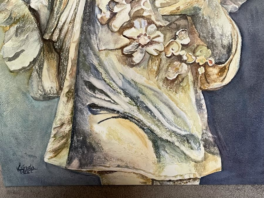 Linda Anti Limited Edition Giclee Print On Canvas 1 Of 3 Signed On Certificate 4' X 3' [Photo 6]