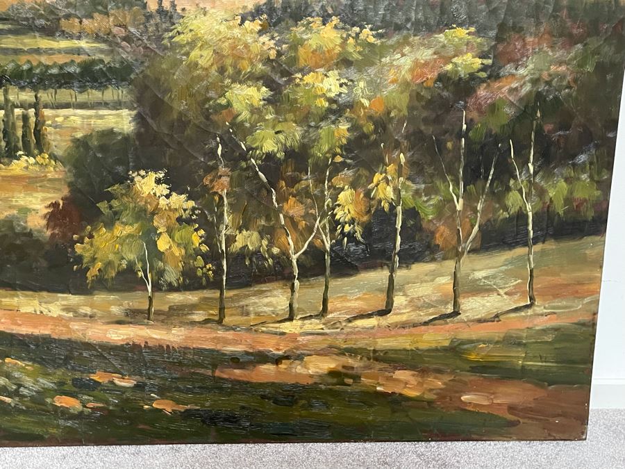 Large Uttermost Landscape Print On Board 5'W X 40H [Photo 7]