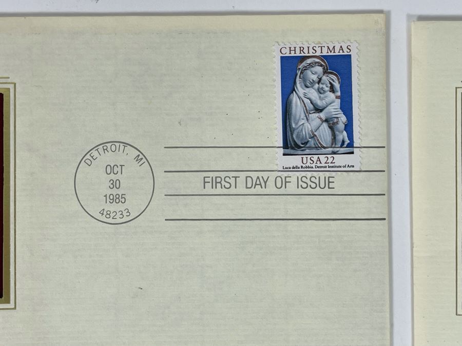 Gold Replica First Day Issue Stamps Collection [Photo 10]