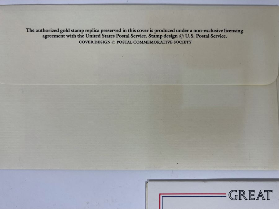 Gold Replica First Day Issue Stamps Collection [Photo 13]