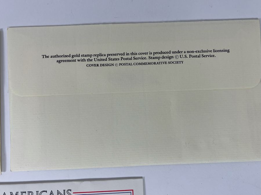 Gold Replica First Day Issue Stamps Collection [Photo 14]