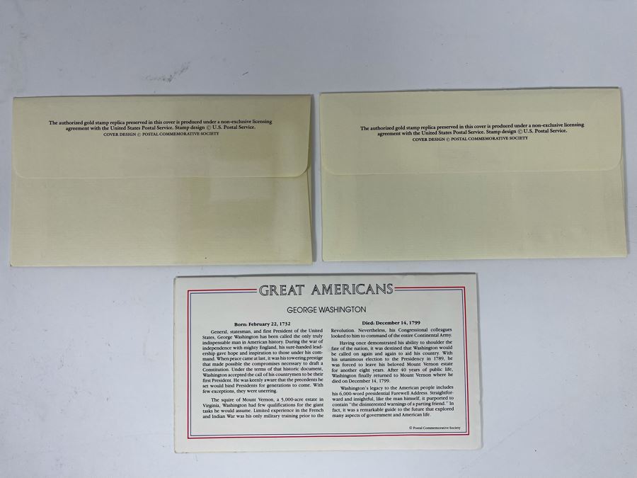 Gold Replica First Day Issue Stamps Collection [Photo 11]