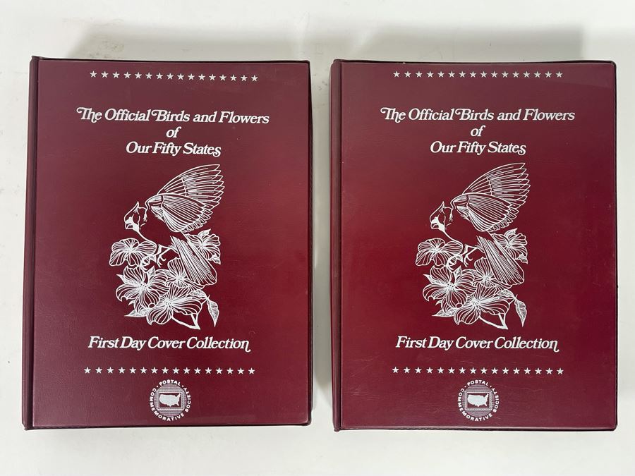 The Official Birds And Flowers Of Our Fifty States: First Day Cover Collection And State Capitals First Day Cover Collection - Total Of 100 Covers [Photo 2]