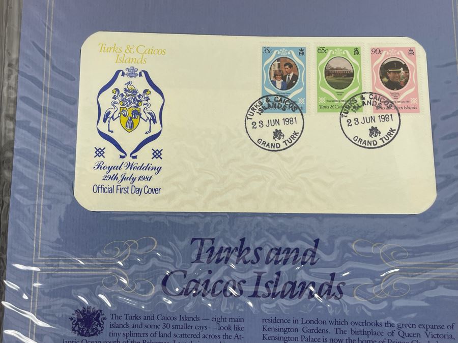 The Royal Wedding England's Prince Charles To Lady Diana Spencer First Day Cover Collection Stamps Total Of 72 Covers [Photo 11]