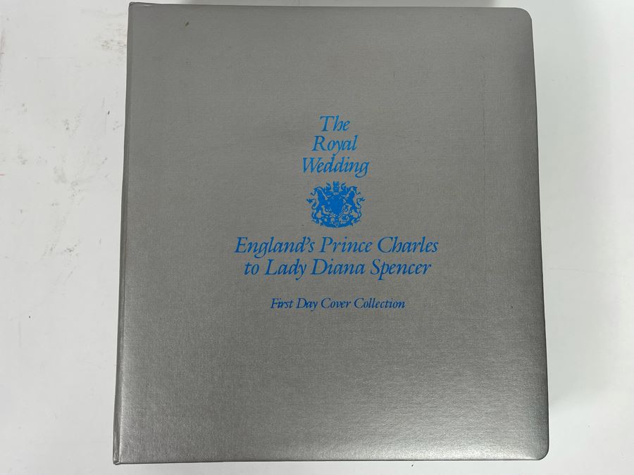 The Royal Wedding England's Prince Charles To Lady Diana Spencer First Day Cover Collection Stamps Total Of 72 Covers [Photo 2]