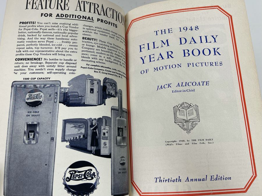 Vintage The Film Daily Year Books From 1938, 1941, 1943 And 1948 [Photo 5]