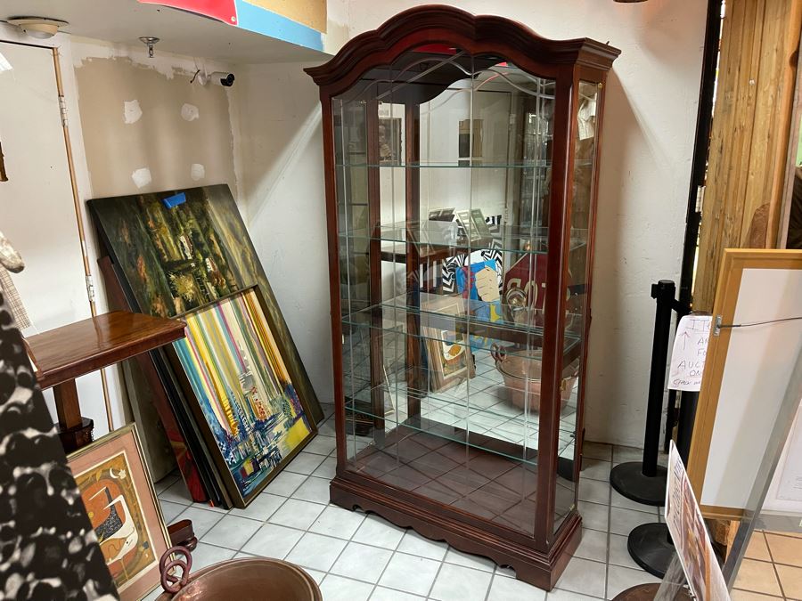 Howard Miller Illuminated Display Cabinet 44W X 15D X 82H [Photo 8]