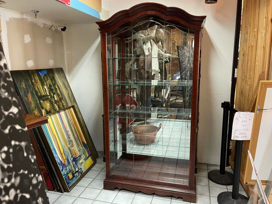 Howard Miller Illuminated Display Cabinet 44W X 15D X 82H [Photo 2]