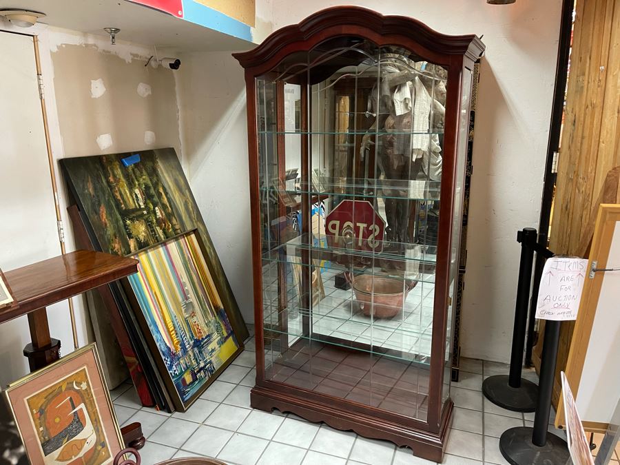 Howard Miller Illuminated Display Cabinet 44W X 15D X 82H [Photo 5]