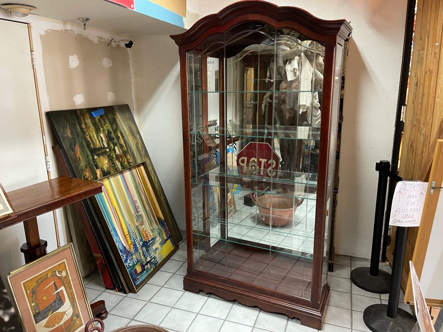 Howard Miller Illuminated Display Cabinet 44W X 15D X 82H [Photo 4]