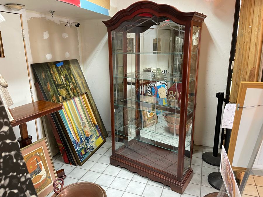 Howard Miller Illuminated Display Cabinet 44W X 15D X 82H [Photo 9]