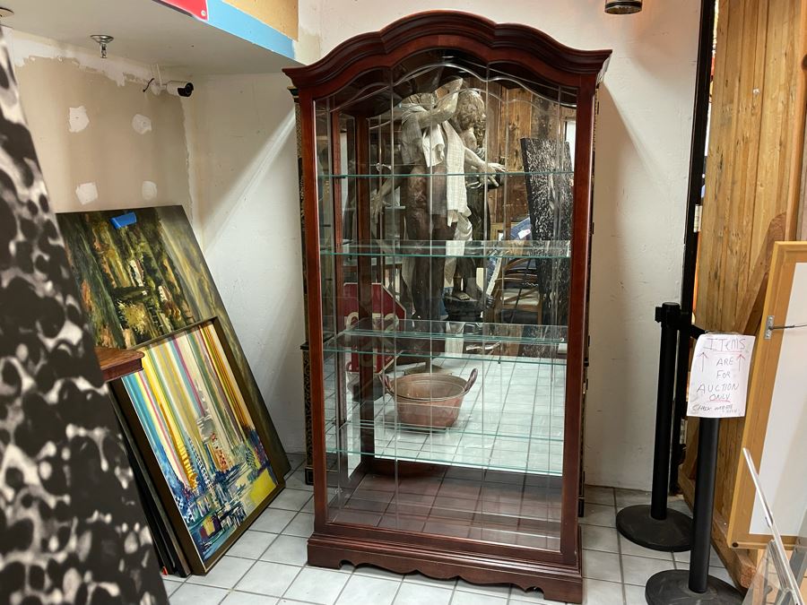 Howard Miller Illuminated Display Cabinet 44W X 15D X 82H [Photo 3]