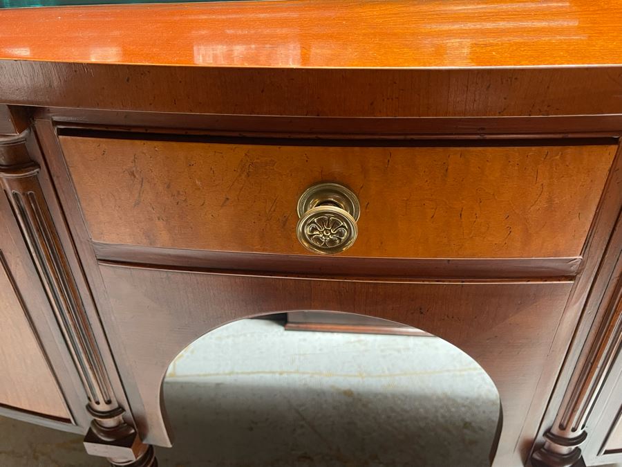 Baker Furniture Milling Road Elegant Wooden Server Buffet [Photo 9]