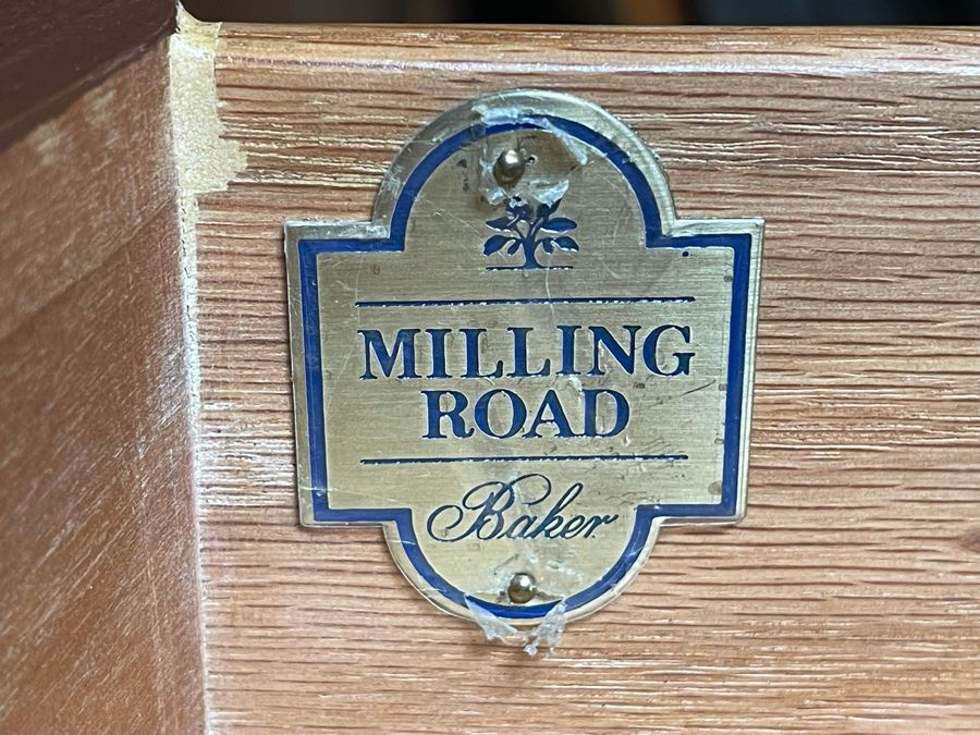 Baker Furniture Milling Road Elegant Wooden Server Buffet [Photo 7]