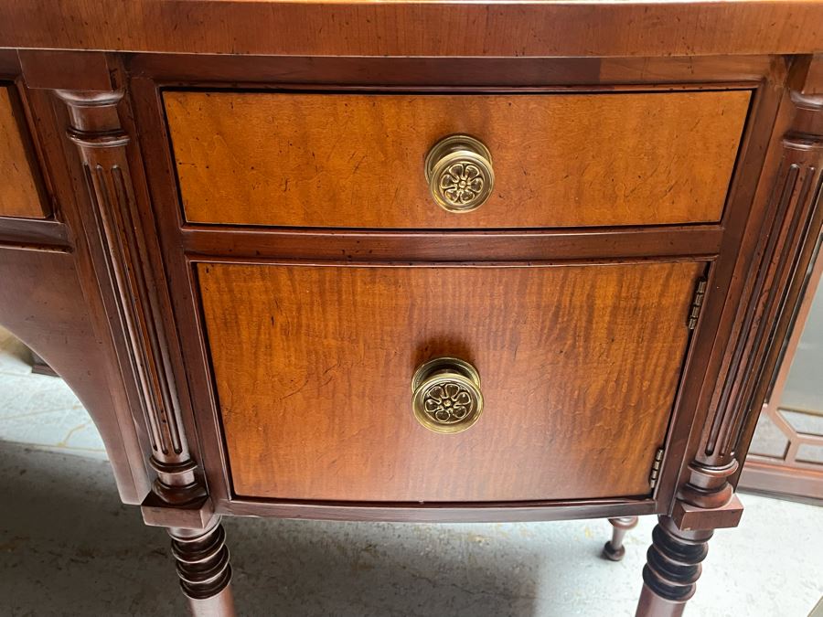 Baker Furniture Milling Road Elegant Wooden Server Buffet [Photo 8]