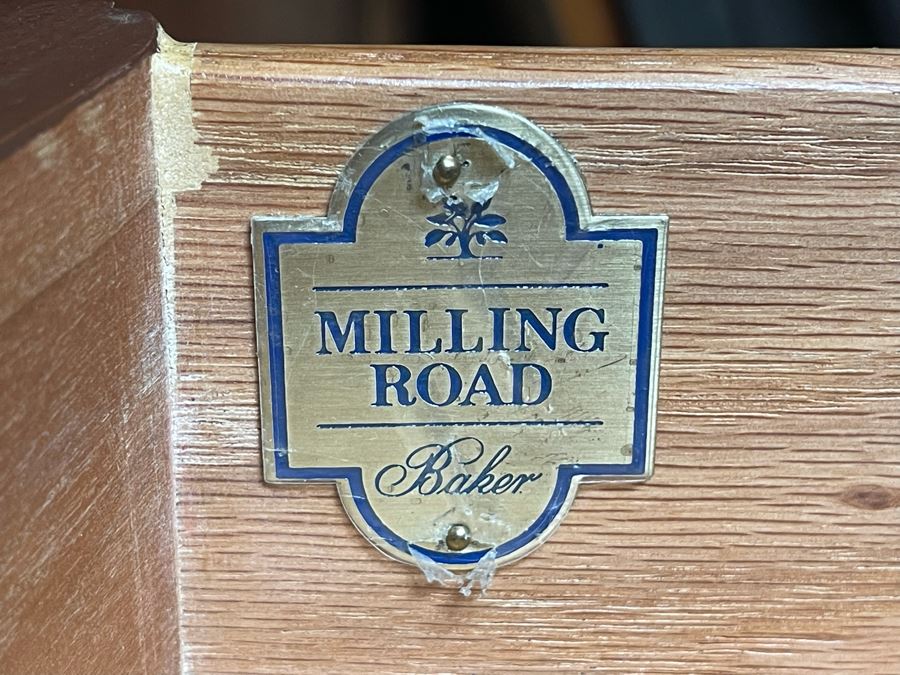 Baker Furniture Milling Road Elegant Wooden Server Buffet [Photo 6]