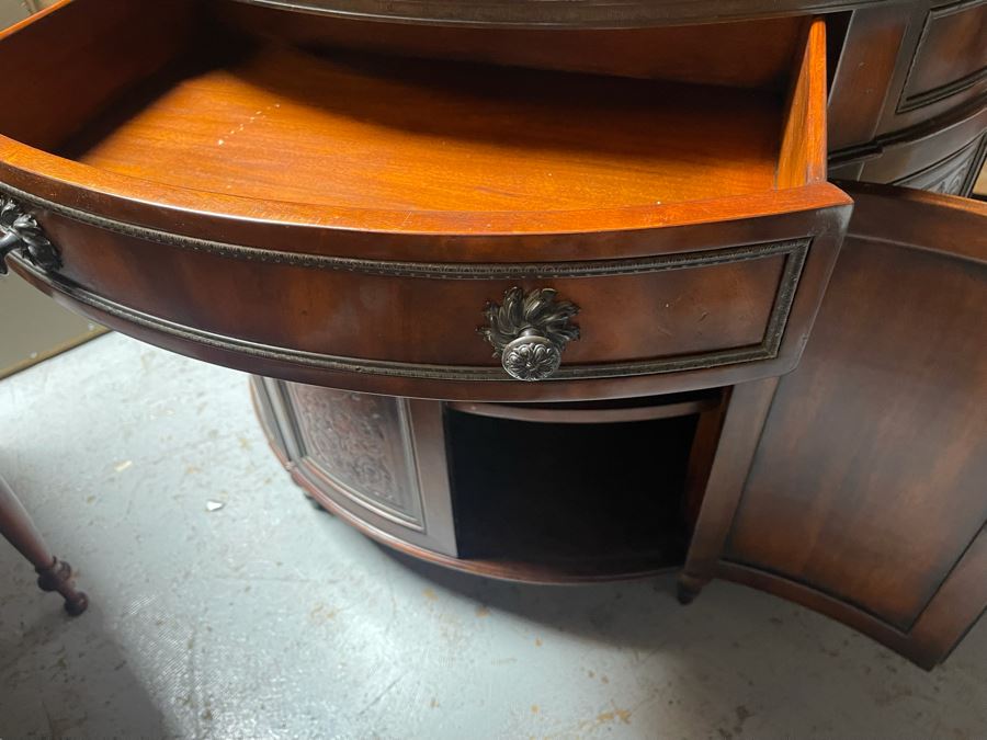 Demilune Console Table 42W X 18D X 34H [Photo 6]