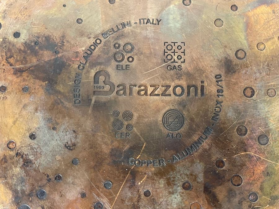 Set Of Italian Barazzoni Copper-Aluminum Pots And Pans Design By Claudio Bellini [Photo 8]