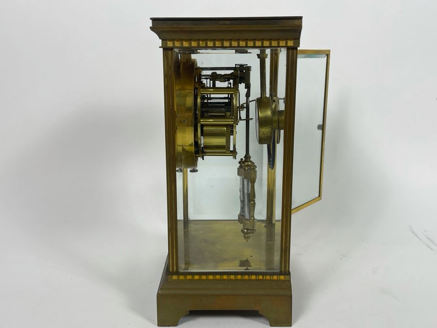 JUST ADDED - Antique French Movement Table Regulator Mantel Clock ...