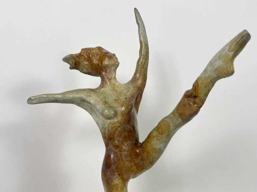 JUST ADDED - Signed Limited Editon Bronze Sculpture Of Dancer 1 Of 25 21.5'H [Photo 6]