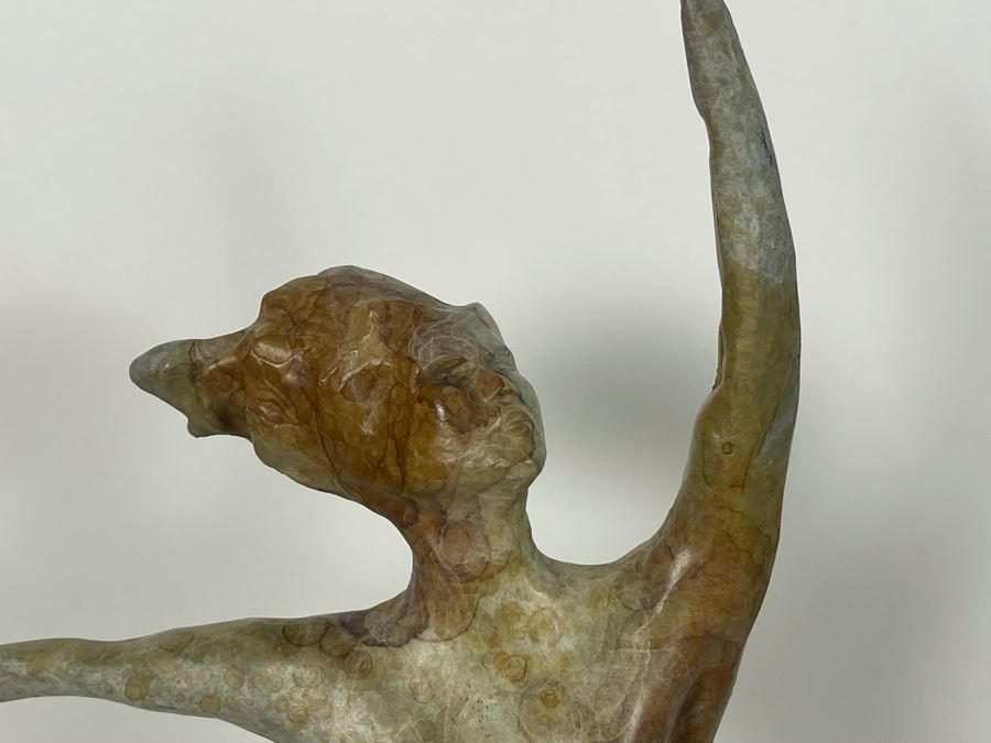 JUST ADDED - Signed Limited Editon Bronze Sculpture Of Dancer 1 Of 25 21.5'H [Photo 8]