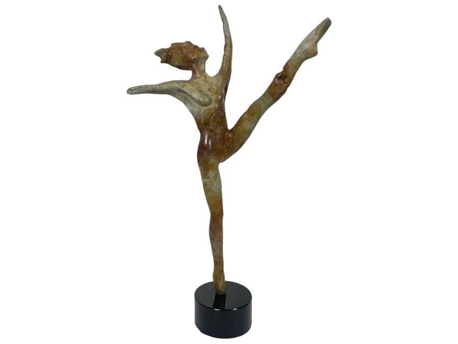 JUST ADDED - Signed Limited Editon Bronze Sculpture Of Dancer 1 Of 25 21.5'H [Photo 2]