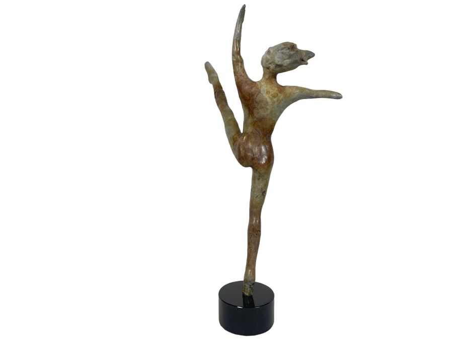 JUST ADDED - Signed Limited Editon Bronze Sculpture Of Dancer 1 Of 25 21.5'H [Photo 5]