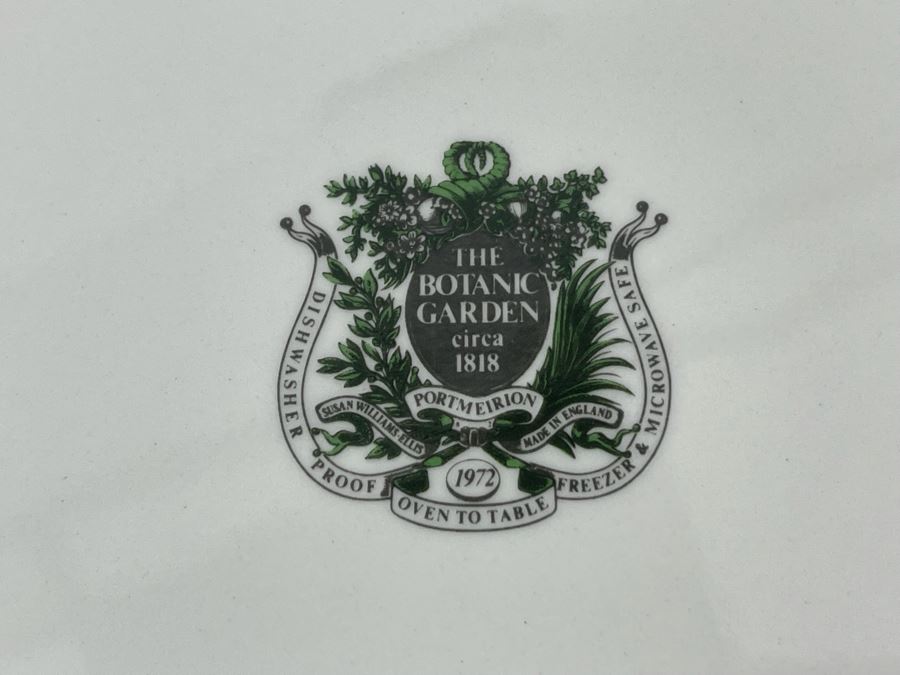 JUST ADDED - Set Of Six Portmeirion The Botanic Garden Charger Plates Susan Williams-Ellis 13.25R [Photo 12]