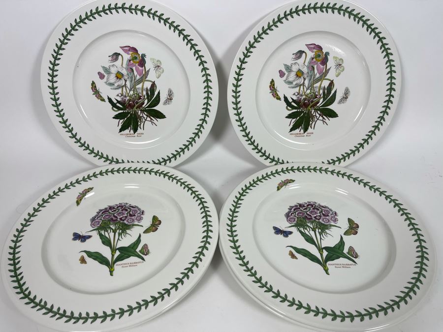 JUST ADDED - Set Of Six Portmeirion The Botanic Garden Charger Plates Susan Williams-Ellis 13.25R [Photo 8]