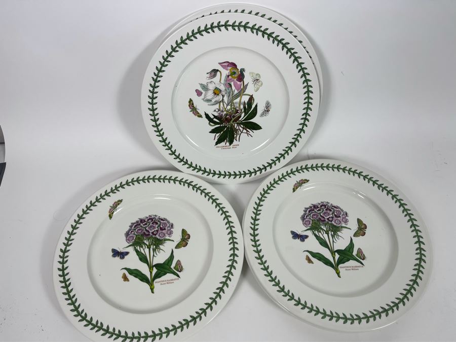 JUST ADDED - Set Of Six Portmeirion The Botanic Garden Charger Plates Susan Williams-Ellis 13.25R [Photo 2]