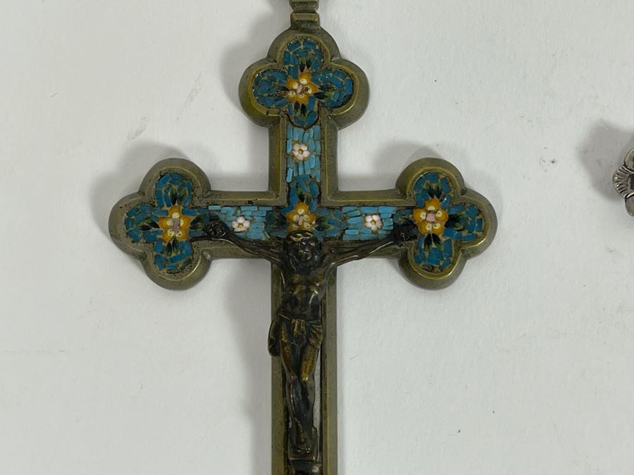 JUST ADDED - Pair Of Vintage Crosses [Photo 6]