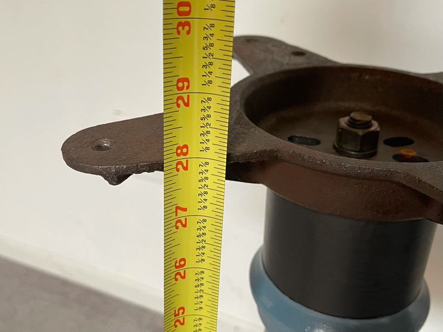 Old Cast Iron Table Base From Paul L Dodds Co Los Angeles 28H [Photo 7]