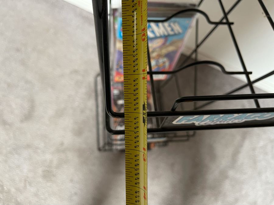 Metal Farrago Comics Store Rack Stand With Collection Of Vintage Comic Books - See Photos 9.5W X 36H [Photo 23]
