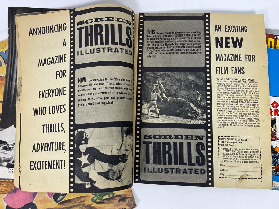 Vintage Comic Books, Monsters Magazine And Childrens Booby Bear Book [Photo 19]