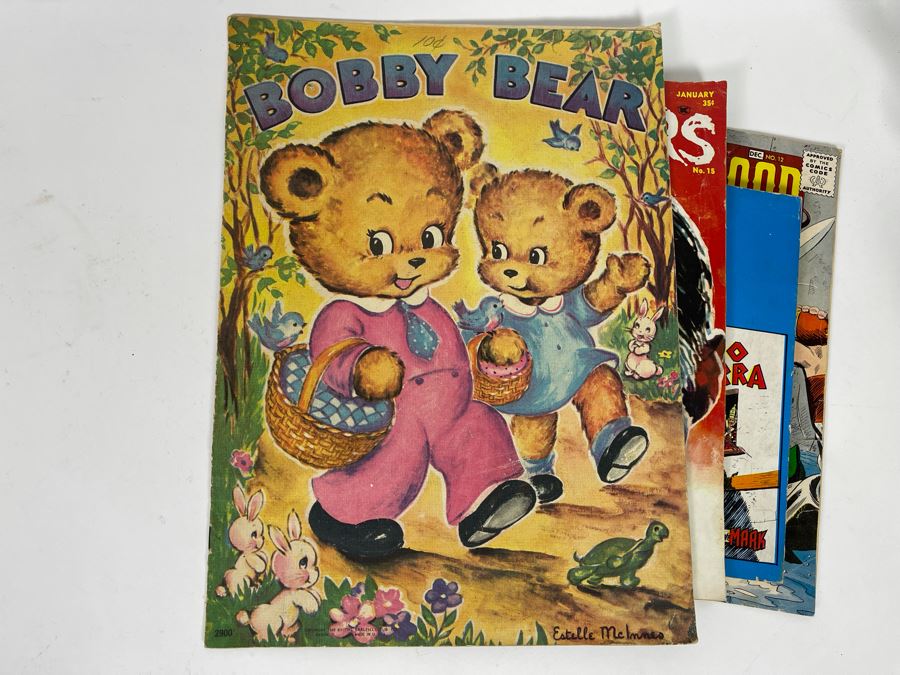 Vintage Comic Books, Monsters Magazine And Childrens Booby Bear Book [Photo 22]