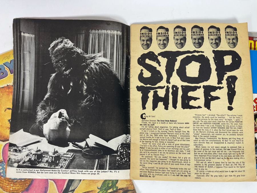 Vintage Comic Books, Monsters Magazine And Childrens Booby Bear Book [Photo 14]
