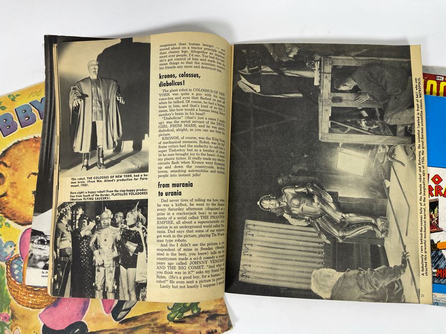 Vintage Comic Books, Monsters Magazine And Childrens Booby Bear Book [Photo 21]