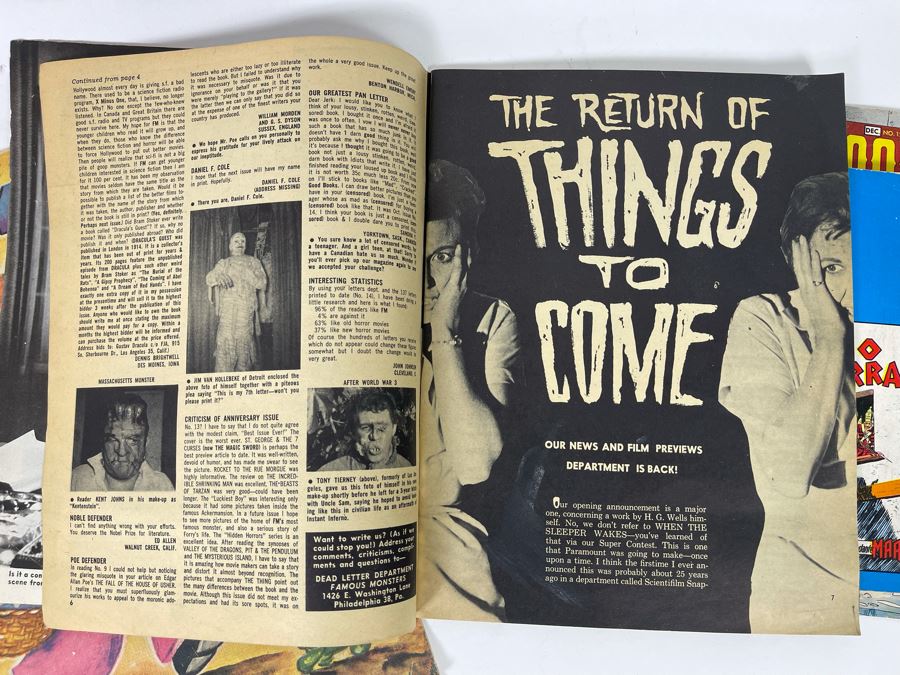 Vintage Comic Books, Monsters Magazine And Childrens Booby Bear Book [Photo 15]