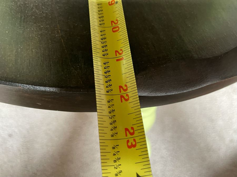 Vintage Round Two-Tier Side Table 22W X 23H [Photo 7]