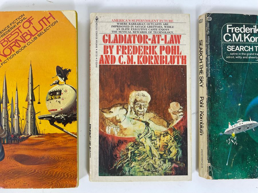 (3) Signed Frederik Pohl Science Fiction Paperback Books [Photo 4]