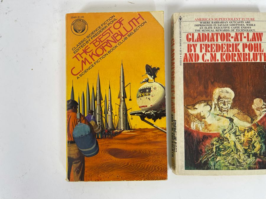 (3) Signed Frederik Pohl Science Fiction Paperback Books [Photo 3]