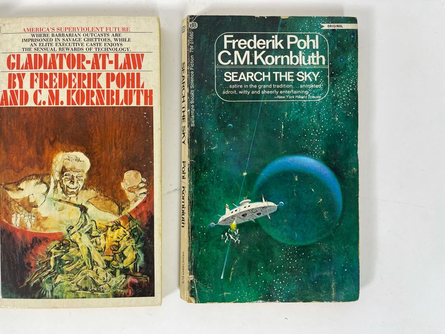(3) Signed Frederik Pohl Science Fiction Paperback Books [Photo 5]