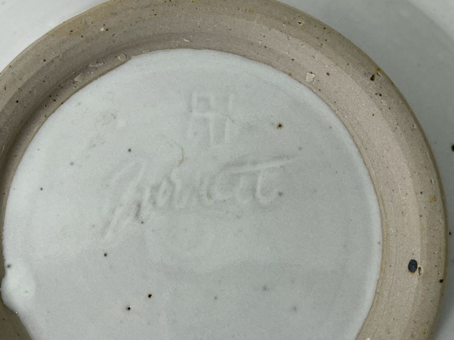 Signed Porcelain Dish 8R [Photo 7]