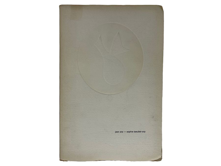 1962 Limited Edition Exhibition Catalog Of Jean Arp And Sophie Taeuber-Arp Denise Gallery Rene Photographs By Maywald And E. Bertrand-Weill (Limited To 2350 Copies) [Photo 2]